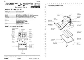 Boss_Roland-TU 2-1998.Chromatic.Tuner preview